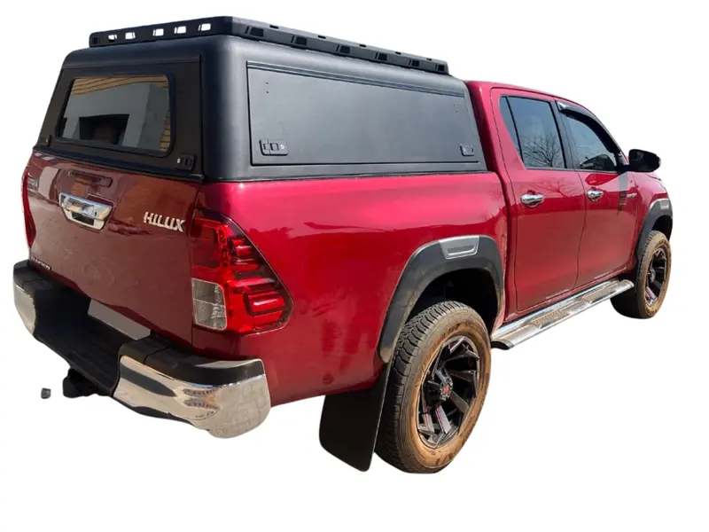 Toyota Hilux D-4D Double Cab steel canopy