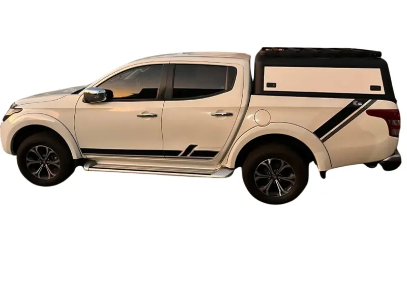 Mitsubishi Triton Double Cab steel canopy
